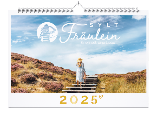 Sylt Fräulein - Wandkalender 2025