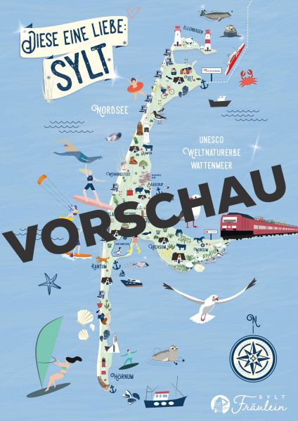 Sylt Fräulein - Sylt Karte