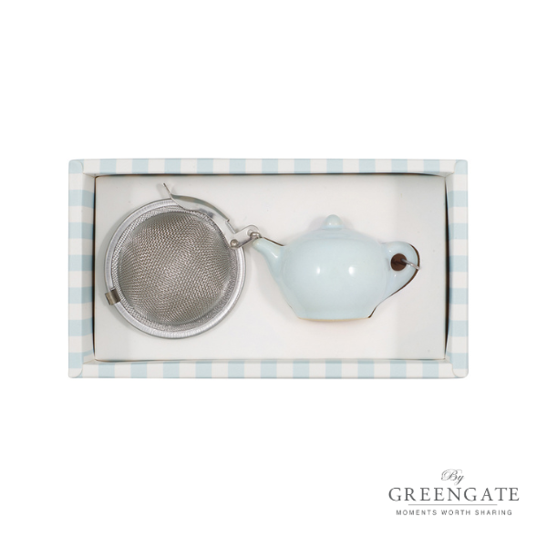 GreenGate Tee-Infuser - Teapot Blau